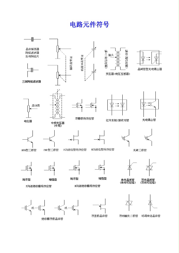 电路板元件符号介绍图8